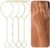 SHALL SHELL 4 Pcs Gold Hand Chain Bracelets