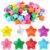 64 Pcs Christian Star Stress Balls Bulk for Kids Jesus Bible Quotes Motivational Balls Mini Foam Stress Relief Star Ball Toy Colorful Squeeze Fidget Office Stress Anxiety Relief Toy Party Favors