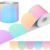 65 ft Pastel Rainbow Macaron Scalloped Bulletin Board Borders, Rainbow Color Scalloped Edges Waterproof Laminated Trim, Back to School Decor for Whiteboards Walls Desks Classroom Office
