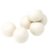 6/7 / 8cm Diameter Wool Laundry Ball 6pcs Gentle on Clothes and Skin Natural Fabric Softener Dryer Ball