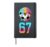 6 7 Boys Journals Age 10-12 8-10 67 Soccer Drip Player Gifts Hardcover Journal, Black