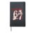 67 Cupid Says Six Seven 6 7 Meme Boys Girls Valentine’s Day Hardcover Journal, Black