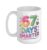 67 Days Smarter School Teacher Student Classroom Ceramic Mug, White, 15oz