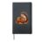 67 Fall Six Seven Meme Gen Alpha Slang Cute Hedgehog Hardcover Journal, Black