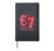67 Six Seven Hearts 6 7 Meme Boys Girls Kids Valentine’s Day Hardcover Journal, Black