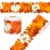 68.9 Ft Fall Bulletin Board Border Pumpkin Maple Leaves Bulletin Border Trim Scalloped Border Stickers Fall Thanksgiving Border Decorations for Fall Autumn Thanksgiving Classroom Chalkboard Wall Decor