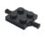 68 Piece Plate 2×2 with Wheels Holder, Black, Compatible with Lego Parts 4600