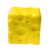 6cm Cheese Squeezed Cube Super Soft Anxiety Relief Cheese Toy