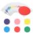 6 Inch Round Floor Dots Labels Self Adhesive Stickers for Classroom Decor