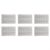 6 Pack 400 Point Solderless Breadboard Kit, for mini Experimental Board