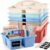 6 Pack Classroom Caddy with Handle Storage Caddy Organizer with 3 Compartments Desk Table Caddy Classroom Caddies Holder Portable Storage Bin for Pencil Crayon Marker Home Office School Supply