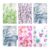 6 Pack Floral Planner Binder Dividers, A5 6-Tab Six Ring Binder Dividers, 6-Hole PVC Divider Sheets for Journal, Notebook, Planner, Budget Binder and Daily Organizer