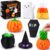 6 Pack Halloween 3D Printed Spiral Fidget Toys for Kids Party Favors