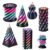 6 Pack Impossible Cone 3D Printed Fidget Toys, Spiral Cone Pyramid Passthrough Desk Sensory Fidget Toys for Kids Adults, Cool Stress Relief Gifts for Classroom Office