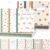6 Pack Large Composition Notebooks Bulk 9.8 × 7.5 in Wide Ruled Hard Cover Composition Book Assorted Marble Journal College Ruled Paper for Adult Student College Office Back to School Supplies(Boho)