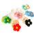6 Pack, Mixed‑Color Thick Cotton Fabric Hair Scrunchies, Soft Woven Hair Ties, Elastic Hair Bands for Women Girls Daily Hairstyle Decoration