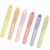 6 Pack Pastel Colored Fluorescent Highlighters Pen for Students Eye Protections Smooth Writing Study Supplies