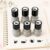 6Pack Self-Inking Cat Stamps, Rubber Stamps,Pattern Stamp Set Halloween