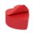 6 Packs Heart-Shaped Self-Adhesive Blank Bookmarks, 7x7cm Colored Sticky Notes for Office Reminders