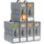 6 Pack Sheet Organizers and Storage, Thickened & Durable Sheet Organizer