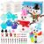 6 Pack Slime Stocking Stuffers, Stocking Stuffers for Kids,Christmas Crafts, Kids Crafts Snowman DIY Kit,Crafts Xmas Gift