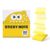 6 Pack Transparent Glitter Sticky Notes 480 Sheets, See‑Through Memo Pads