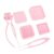 6 Pcs 2.6mm Mini Fuse Bead Picking Tray Kit, Bead Tweezers of Single/Double Needle Scoop & Aligner Tray Picking Kit, Efficient Iron Bead Scoop & Sorting Tools, DIY Craft Accessories for Enthusiasts ﻿
