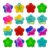 6Pcs 4 inchesRandomColor Pop Fidget Toys Set – Dual Function Sensory Stone Texture Center with Bubbles, Premium Silicone Fidget Set Autism Stress Relief,Calming Toys forStudents, Birthday Party Favors