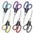 6 Pcs 8” Scissors, Sharp Stainless Steel Comfort Grip for Everyday Use