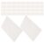 6pcs A5 Loose Leaf Grid Paper Binder Refills for Notebook Writing