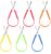 6Pcs Adaptive Scissors, Loop Scissors, Self-Opening Safety for Kids 5.5Inch