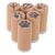 6pcs Animal Footprint Wood Stamps Animal Print Kit for Scrapbooking