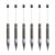 6 Pcs Beadable Drawing Mechanical Pencils 0.5mm Mechanical Automatic Pencils for Adults Kids Students Writing Drawing Bead Pencils