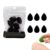 6Pcs Black Mini Teardrop Makeup Sponge Set for Foundation