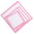 6pcs Blank Needlepoint Canvas Cotton Fabric with Colored Edges 13 Mesh