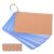 6pcs Blue Lined Index Cards with Ring Covers for Study Organization