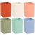 6 Pcs Classroom Magnetic Storage Boxes Magnetic Storage Containers Plastic Dry Erase Marker Holder Plastics Pen Holder for Refrigerator Whiteboard Home Office School Organizer Supply (Deep Boho)