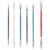 6 PCS Clay Sculpting Tools, 6.1 Inches Stainless Steel Pottery Carving Set, Double-Ended Modeling Tools, Ceramic Pottery Tools, Art Craft Tools for Ceramic Polymer Clay Sculpture DIY Projects