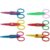 6 Pcs Craft Scissors Set, 6 Different Pattern Blades, Cutter Free Safety Design for Arts and Crafts, Decorative Scrapbooking Scissors, Greeting Card Making and Paper Cutting Projects for Crafters