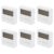 6pcs Digital Alarm Clock Timer with Clock Mode and Countdown Function