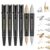 6 PCS Dual Tip Liquid Mirror Chrome Markers, Permanent Reflective Metallic Paint Pen with 3 Gold and 3 Silver, High Gloss DIY Model Painting, Touch Up Repair Kit for Plastic Metal Glass Resins ﻿