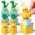 6 Pcs Duck Quacking Fidget Toy Frog Croaking Keyboard Keychain Clicker Fun Portable Lizard Sound Button Anxiety Relief Toy with Colorful Lights for Adult Stress Relief Travel Sensory Stocking Stuffers