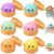 6PCS Dumpling Squishy Toys,2026 Upgrade Mini (2.2in) Dumpling Squishy Mystery Box,Colorful Squishies Dumplings Stress Balls Toy,Party Favors,Stretchy Desk Toys