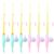 6 Pcs Fishing Rod Pole Pool Toy,Fishing Bath Toys Game for Bath Time Carnival,Educational Learning Toys for Children Magnetic Fishing Rod Game