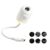 6Pcs Galaxy Ceiling Projector, 2-in-1 Galaxy Projector Night Light, Adjustable Brightness 360° Rotating Design and USB Power for Car and Bedroom Decoration，6 Projection Films