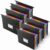 6 Pcs Hanging File Folder, 7-Pocket PVC Organizer for Home Office