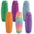 6PCS Little Ouchies Sensory Sticks– 3D Printed Fidget Toys for Adults, Unique Texture Grip Keychains for Stress Relief, Novelty Desk Toy Gift for 14+