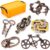 6 PCS Metal Brain Teaser Puzzles for Adults and Kids, Disentanglement Metal Logic Puzzle Set, IQ Mind Challenge Brain Games Toy Gift(6PCS Metal A)