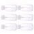 6pcs Ml Press Pump Bottle for Makeup Remover and Nail Polish