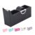 6pcs Portable Tape Dispenser Abs Metal Roll Cutter Holder for Desk